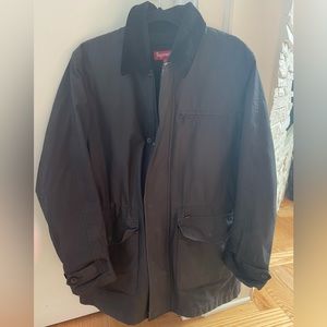 SUPREME Limited Edition Dry Wax Barn Jacket in Size Large